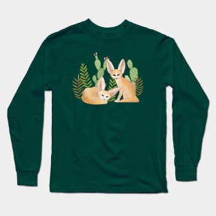 Fantastic Fennec Foxes Long Sleeve T-Shirt